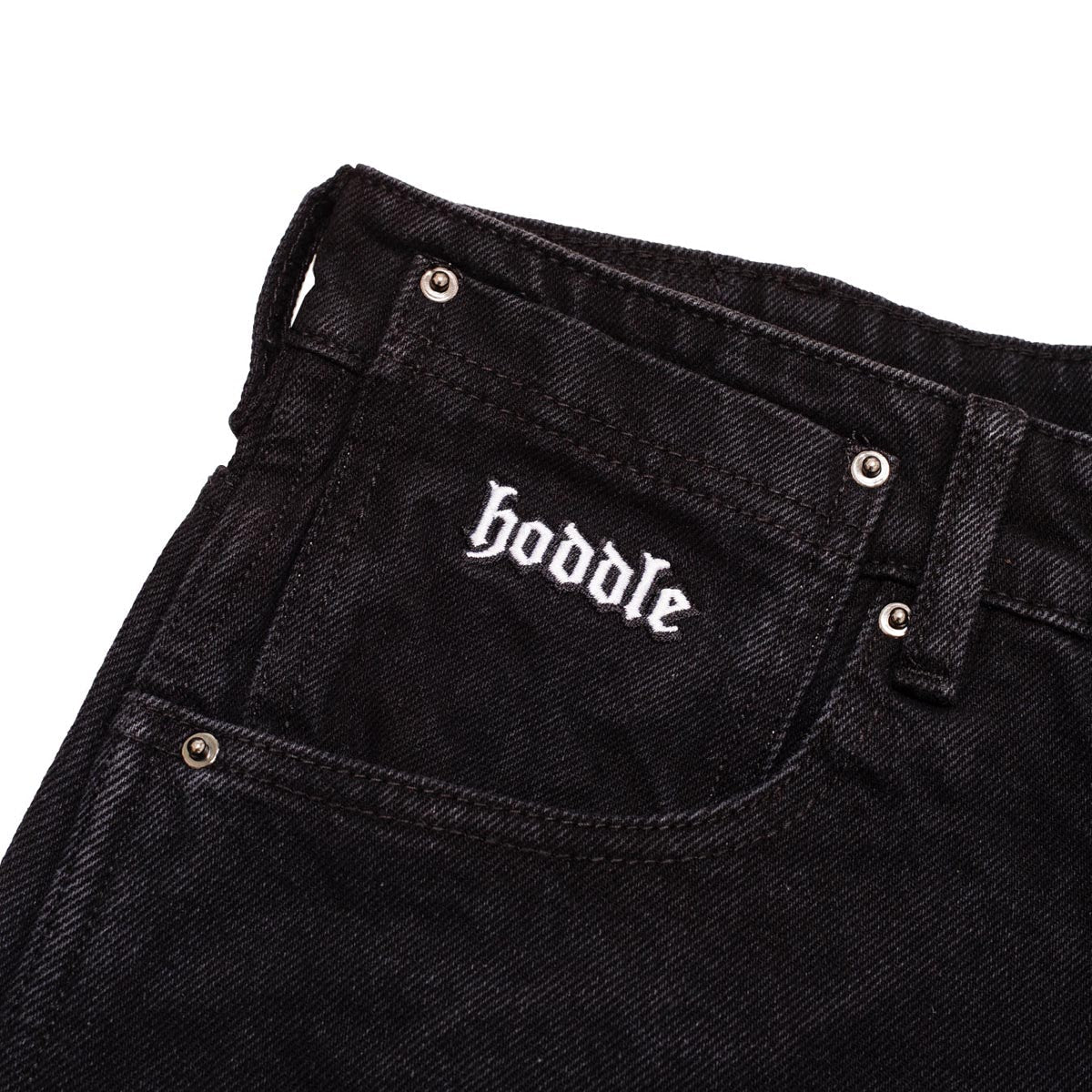 Hoddle 16o Denim Ranger Jeans - Black/Black