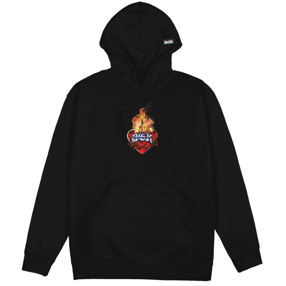 DGK Sacred Hoodie - Black image 1