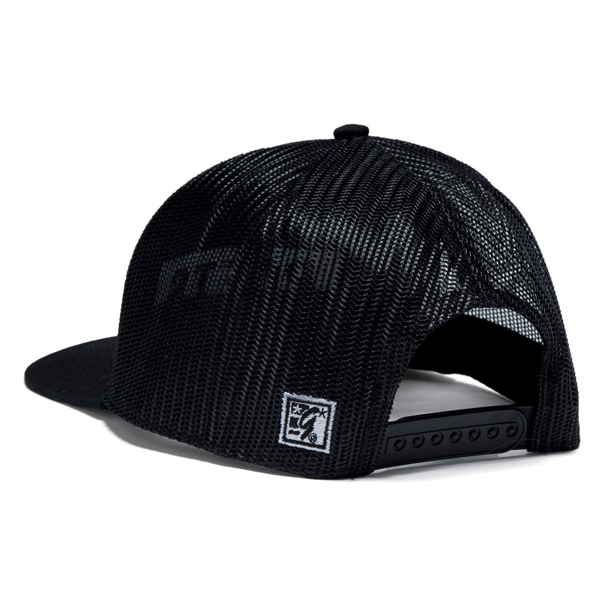 Poets Embroidered Trucker Hat - Black image 2