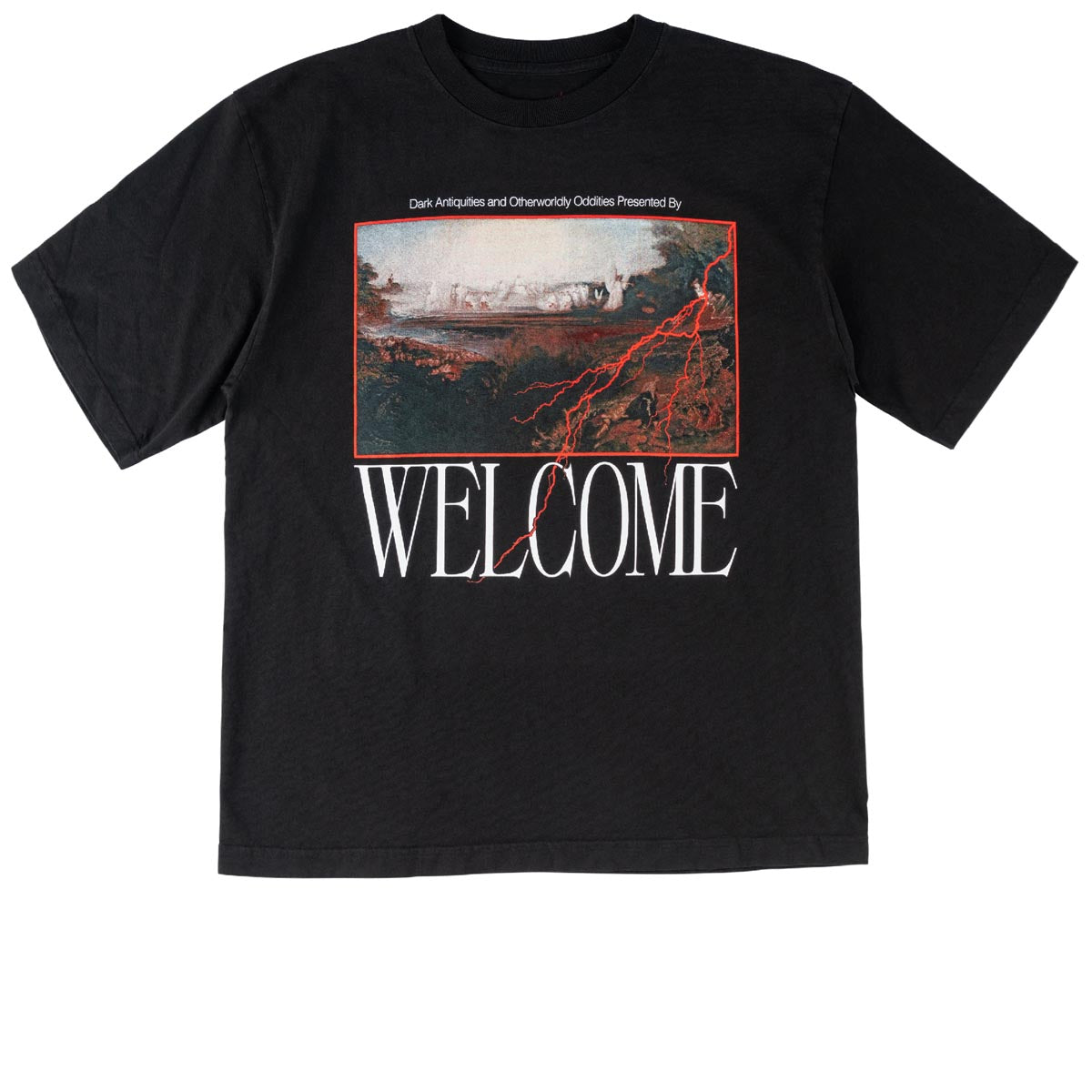 Welcome Antiquities T-Shirt - Black image 1