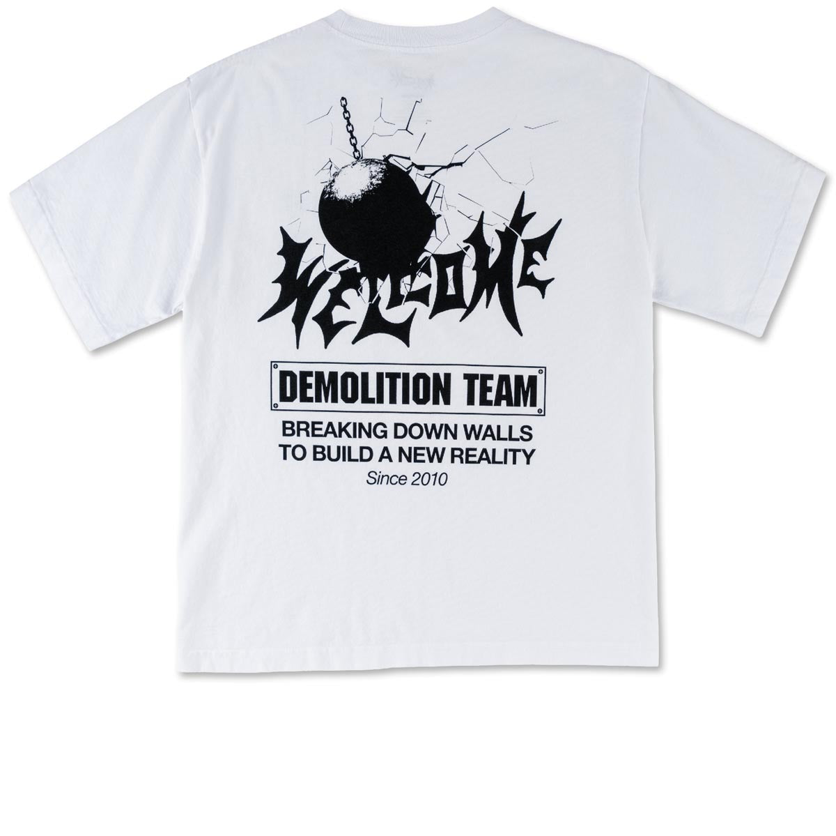 Welcome Demolition T-Shirt - White image 1