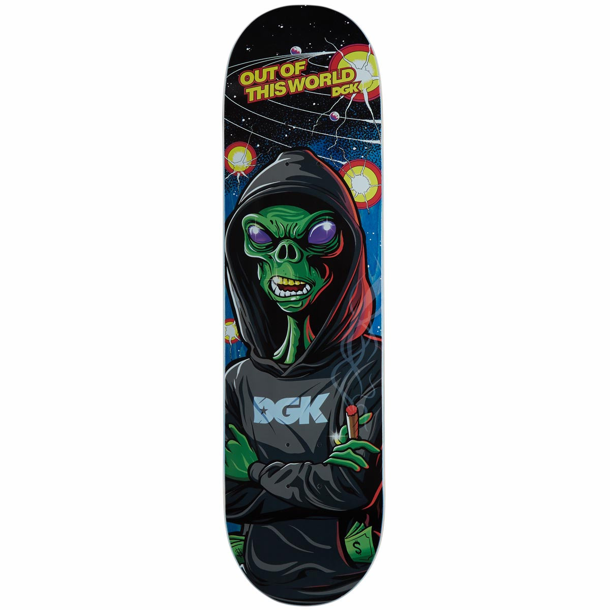 DGK Out Of This World Skateboard Deck - 8.25