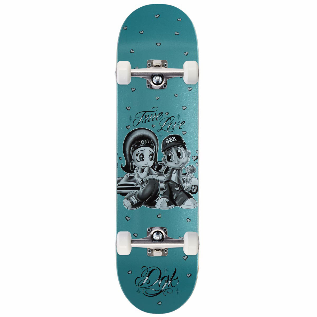 DGK Fool For You Skateboard Complete - 8.25