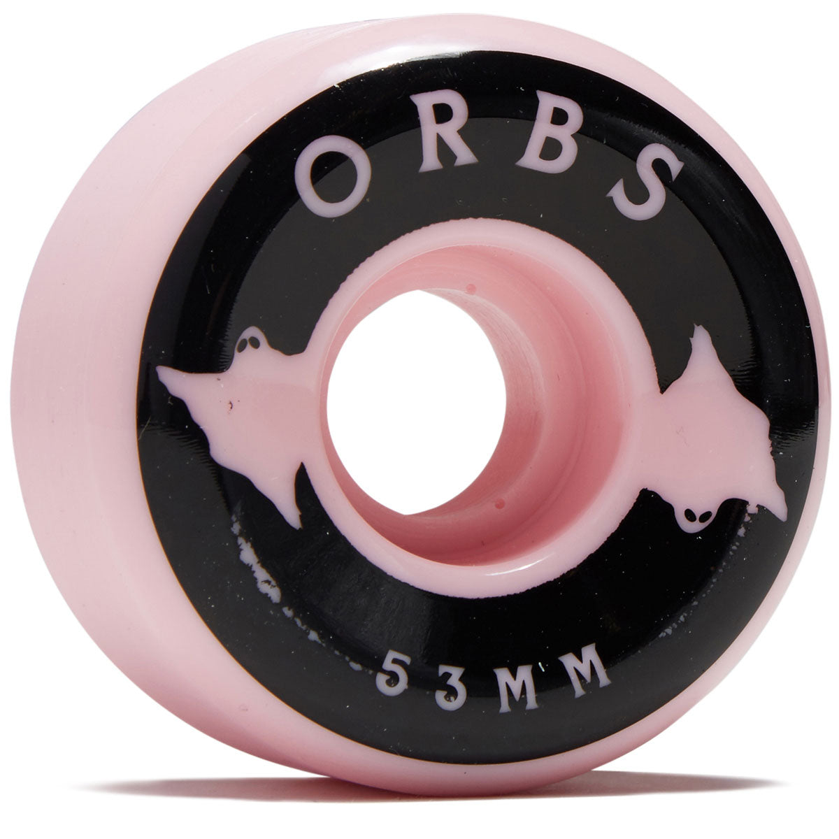 Welcome Orbs Specters Solids Conical 99a Skateboard Wheels - Light Pink - 53mm image 1