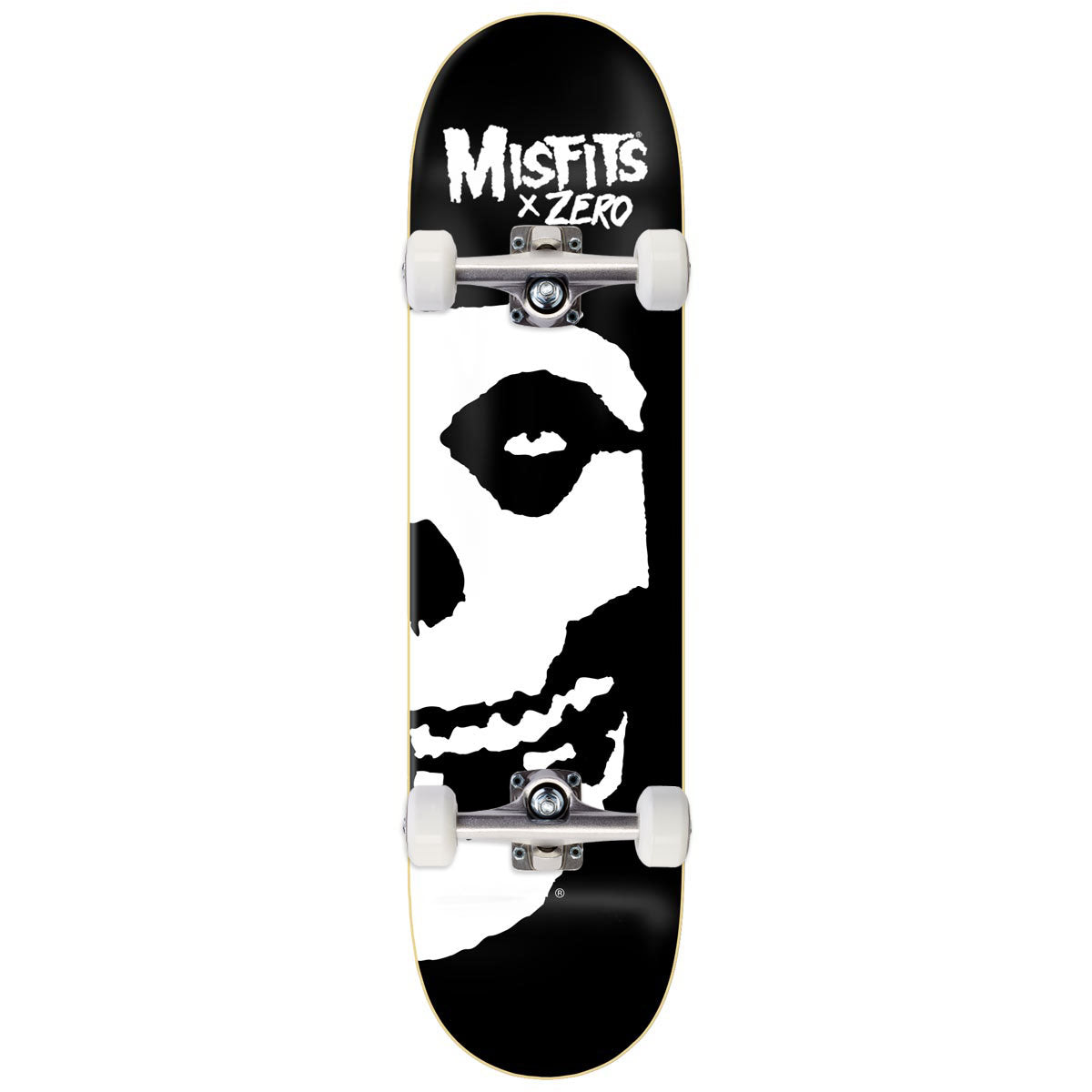 Zero x Misfits - Right Fiend Skull Skateboard Complete - 8.25