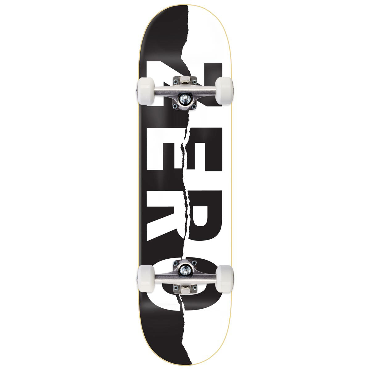 Zero Ripped Army Logo Skateboard Complete - 8.25