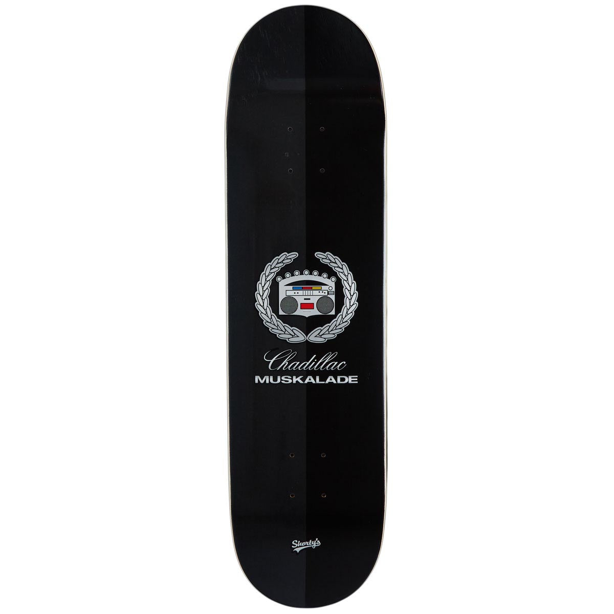 Shorty's Muskalade Skateboard Deck - Black - 8.25