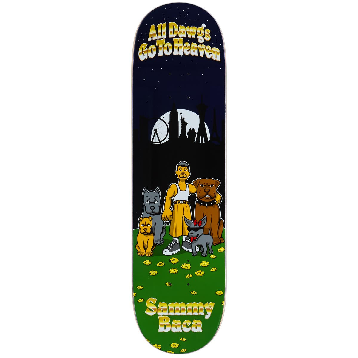 Baker Baca All Dawgs Go To Heaven Skateboard Deck - 8.50