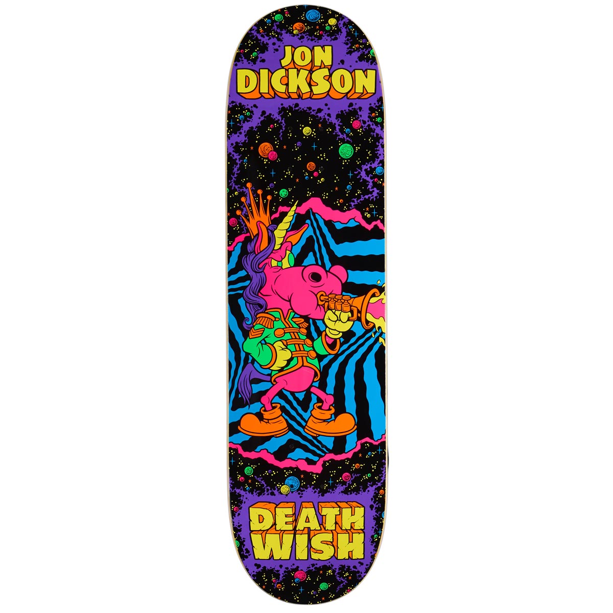 Deathwish Dickson Lords Of The Underworld Skateboard Deck - 8.38