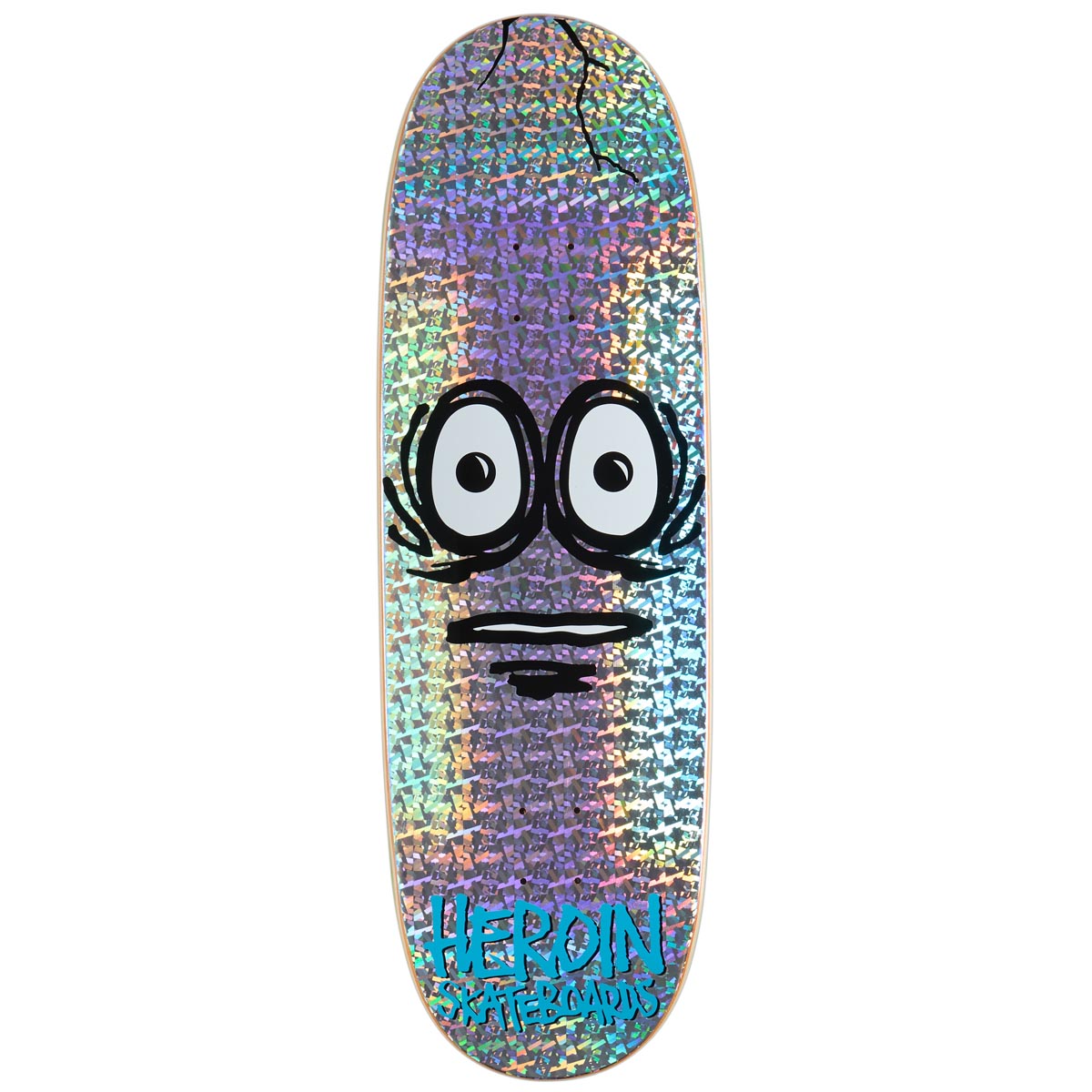 Heroin Very Big Holo Egg Skateboard Deck - 10.00