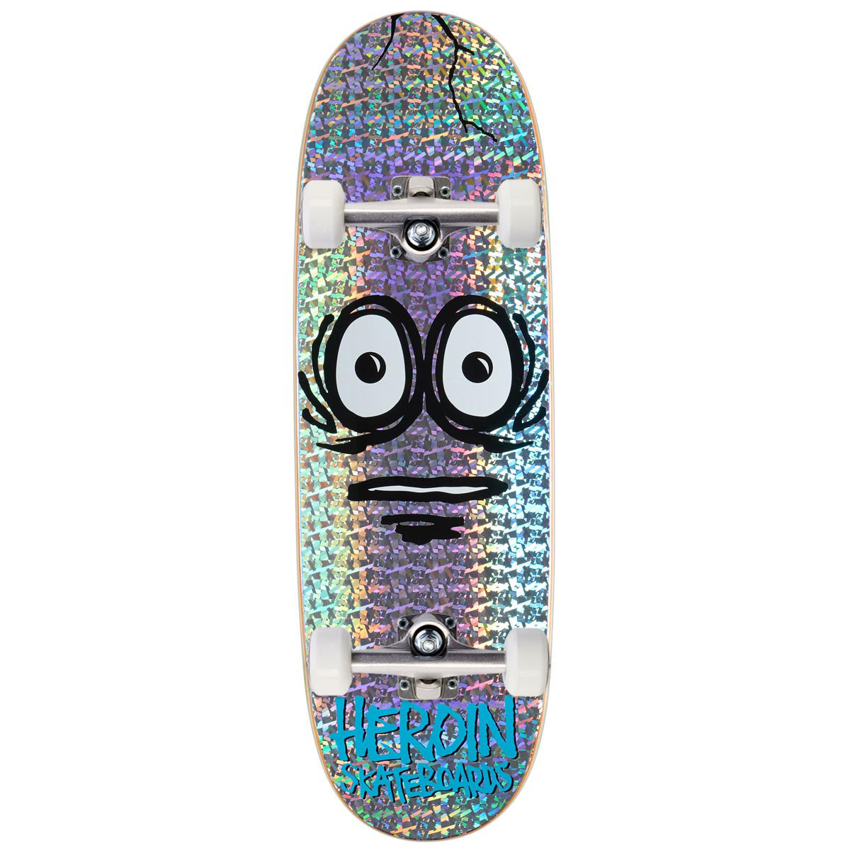 Heroin Very Big Holo Egg Skateboard Complete - 10.00