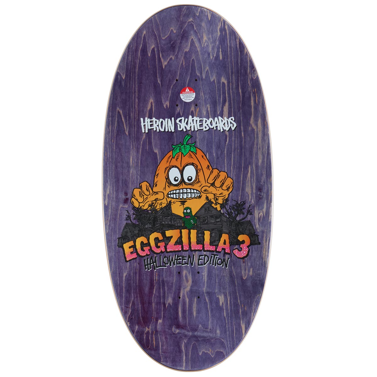 Heroin Eggzilla 3 Skateboard Complete - 14.00