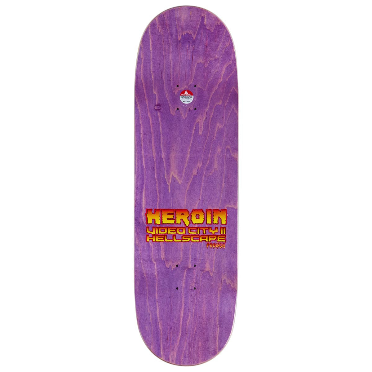 Heroin Houghton Hellscape Skateboard Deck - 9.50