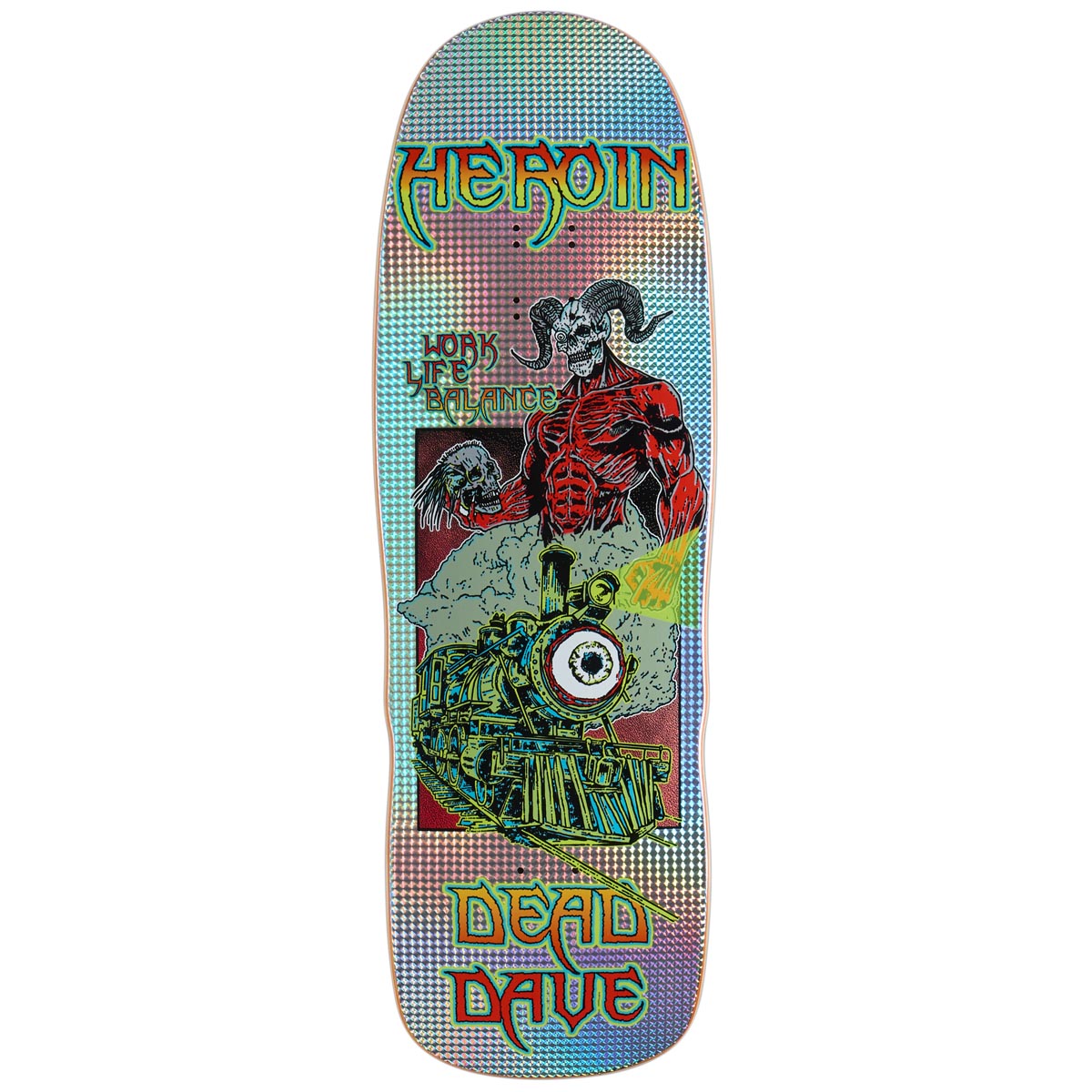 Heroin Dead Dave Hellscape Skateboard Deck - 10.10