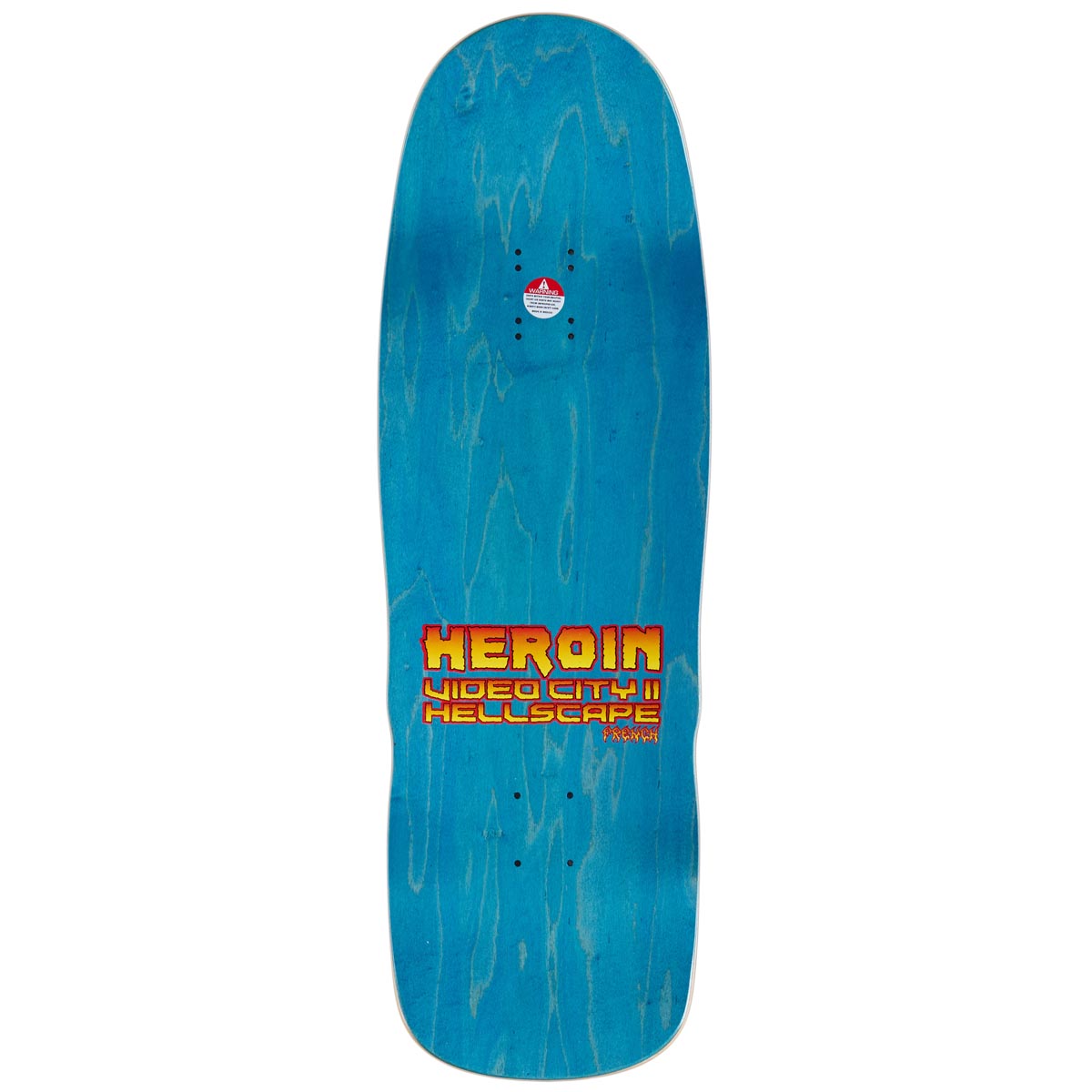 Heroin Dead Dave Hellscape Skateboard Complete - 10.10