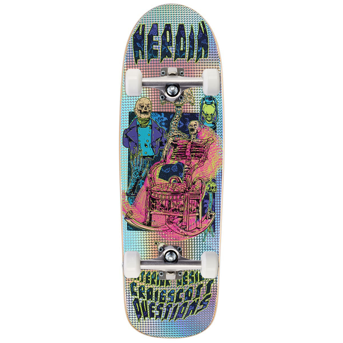 Heroin Craig Questions Hellscape Skateboard Complete - 10.00