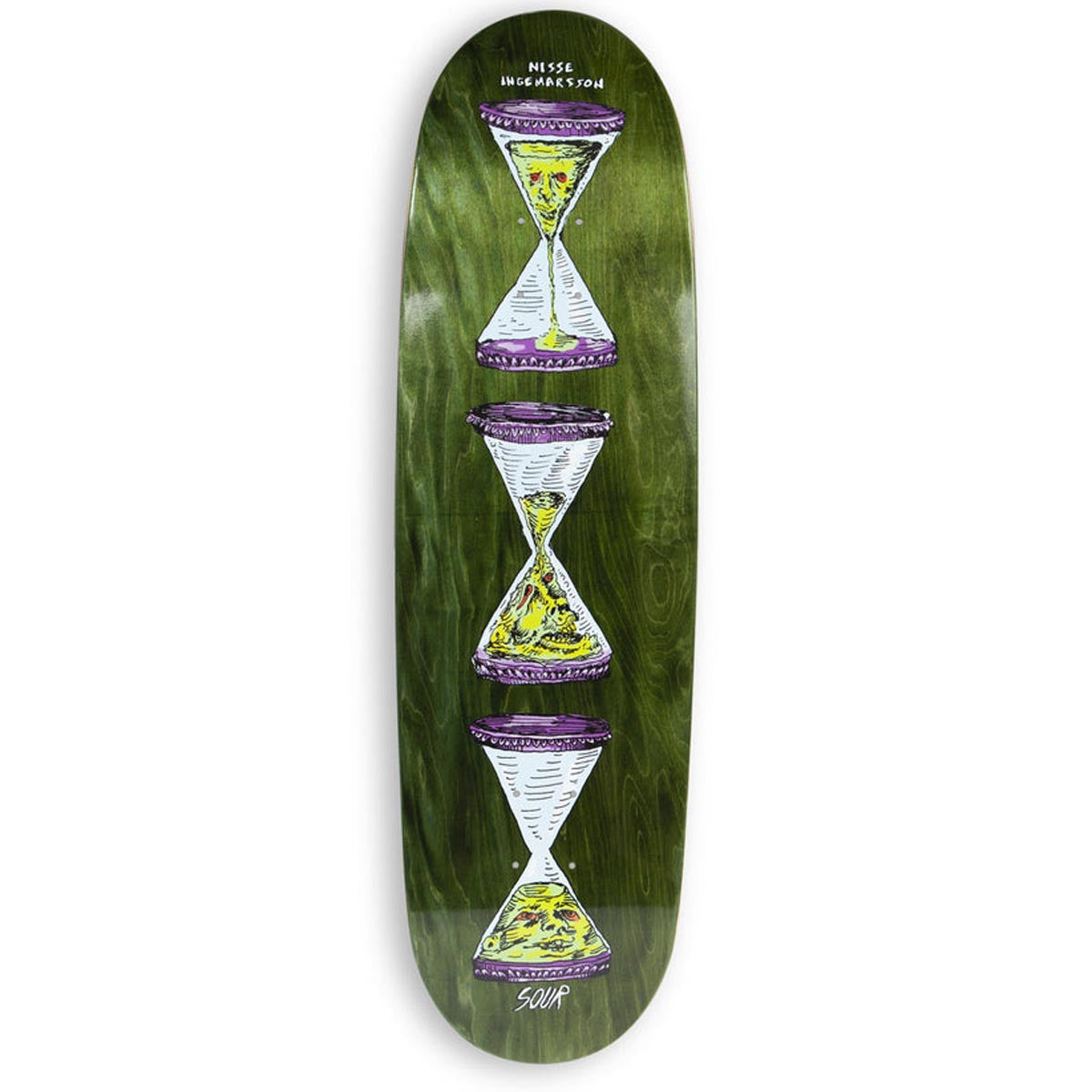 Sour Solution Nisse Melting Skateboard Deck - 8.75