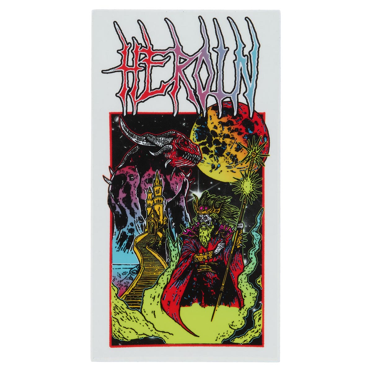 Heroin Hellscape Team Sticker image 1