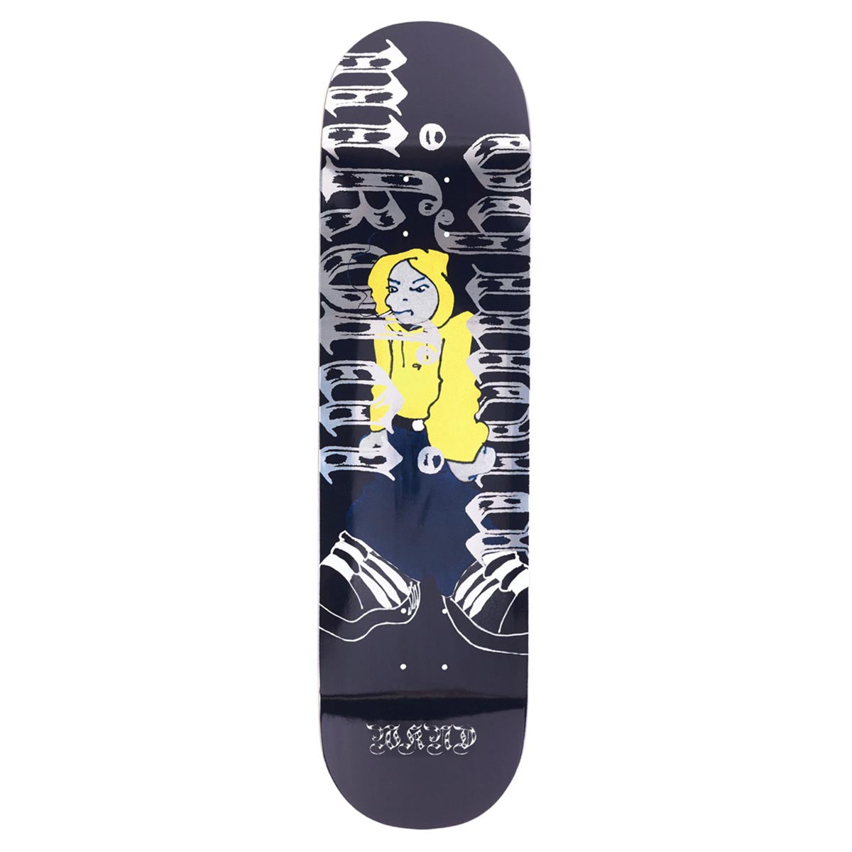 WKND Nikolai Piombo Skateboard Deck - Black - 8.25