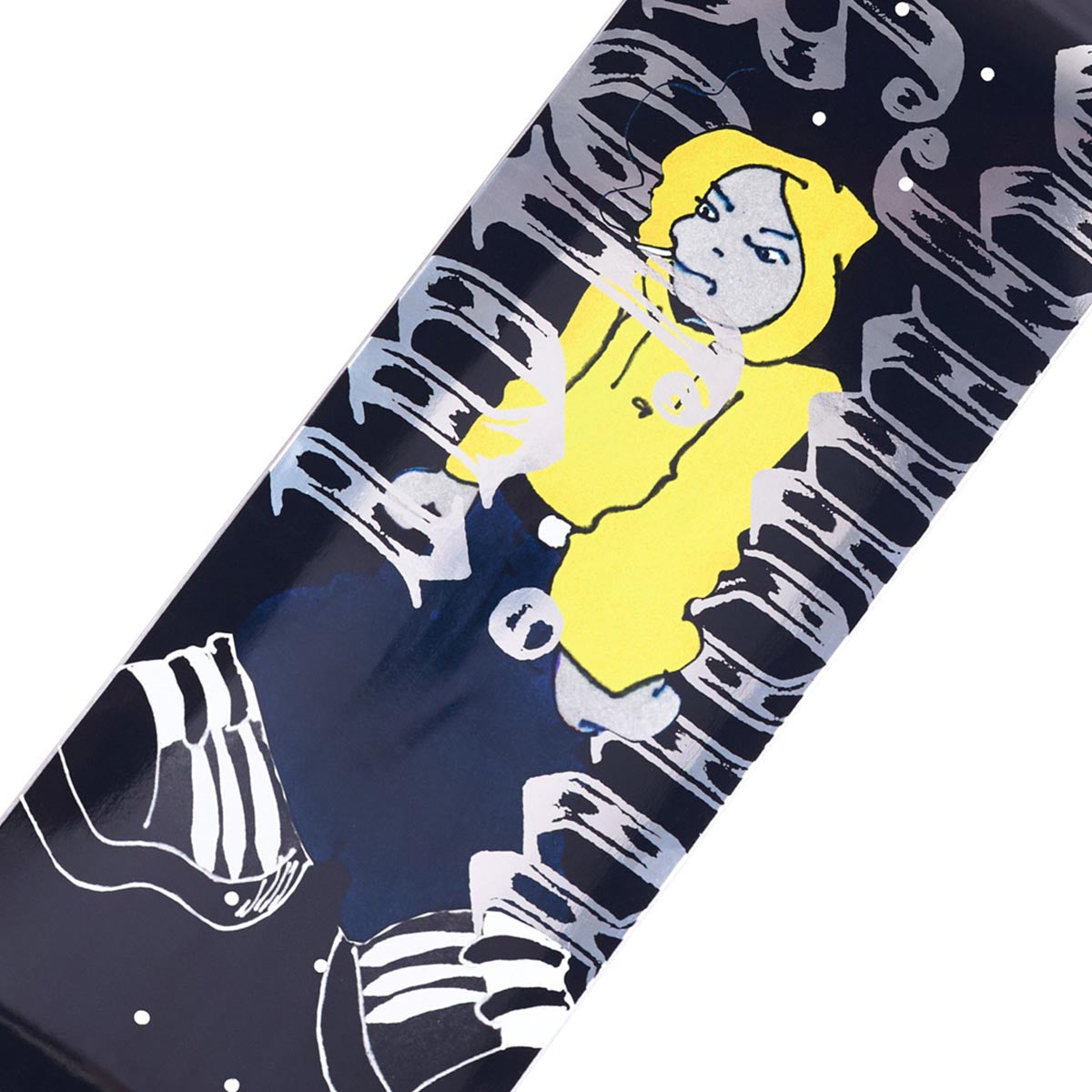 WKND Nikolai Piombo Skateboard Deck - Black - 8.25