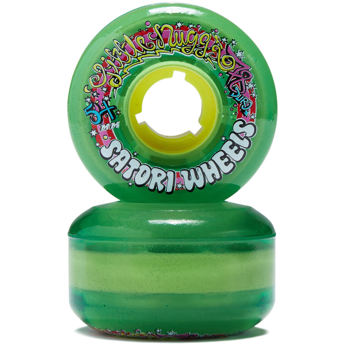 Satori Movement Lil Nugz Cruiser 78a Skateboard Wheels - Green - 54mm image 2