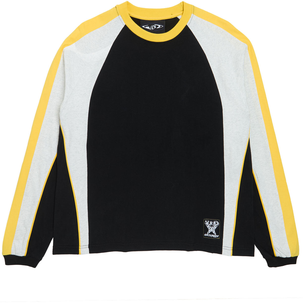 WKND Panel Long Sleeve Shirt - Black image 1