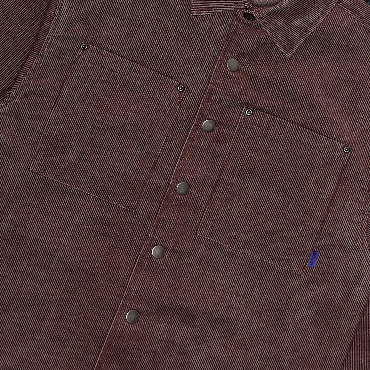 WKND Major Cord Long Sleeve Button Up Shirt - Brown image 2