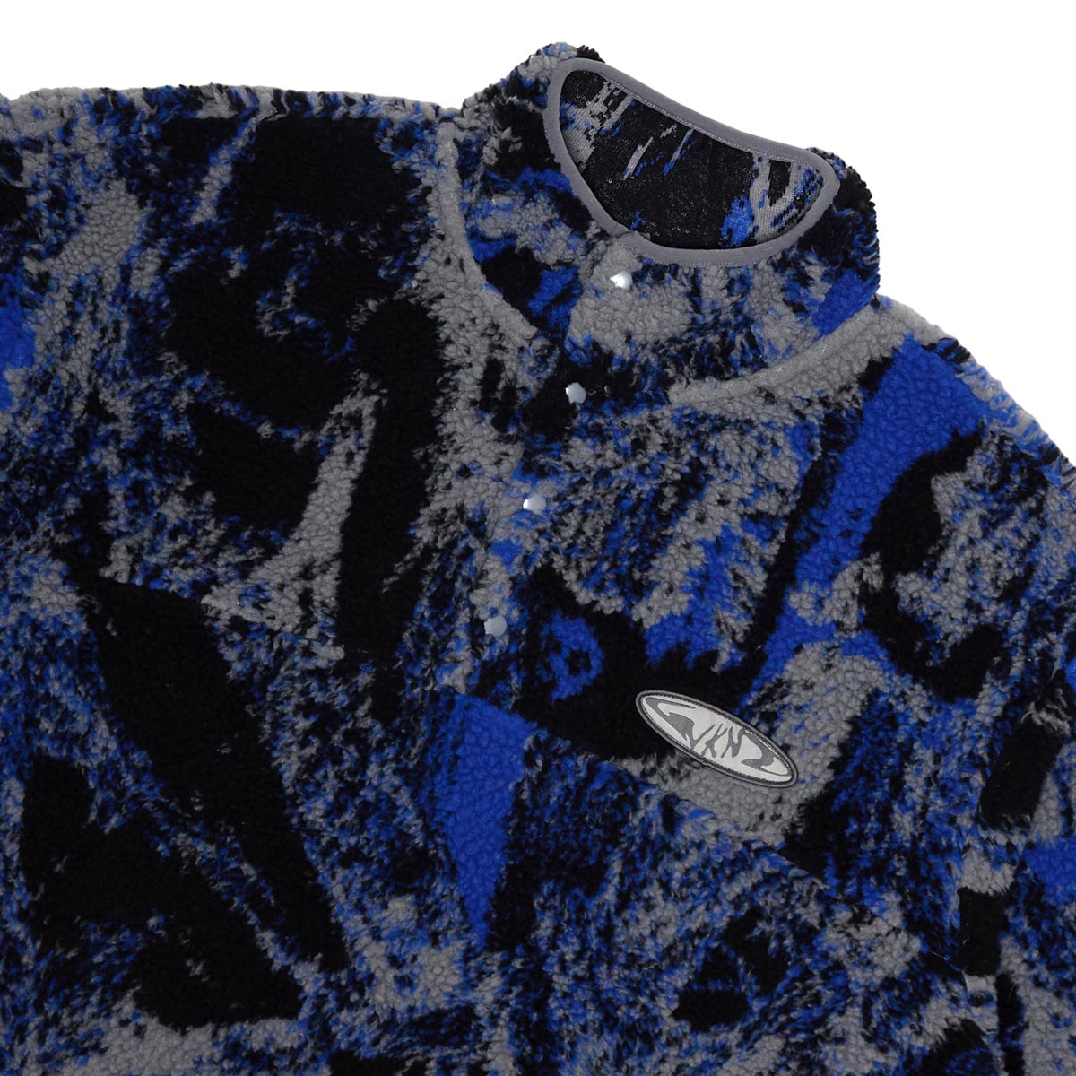 WKND Temple Fleece Jacket - Camo Black image 2