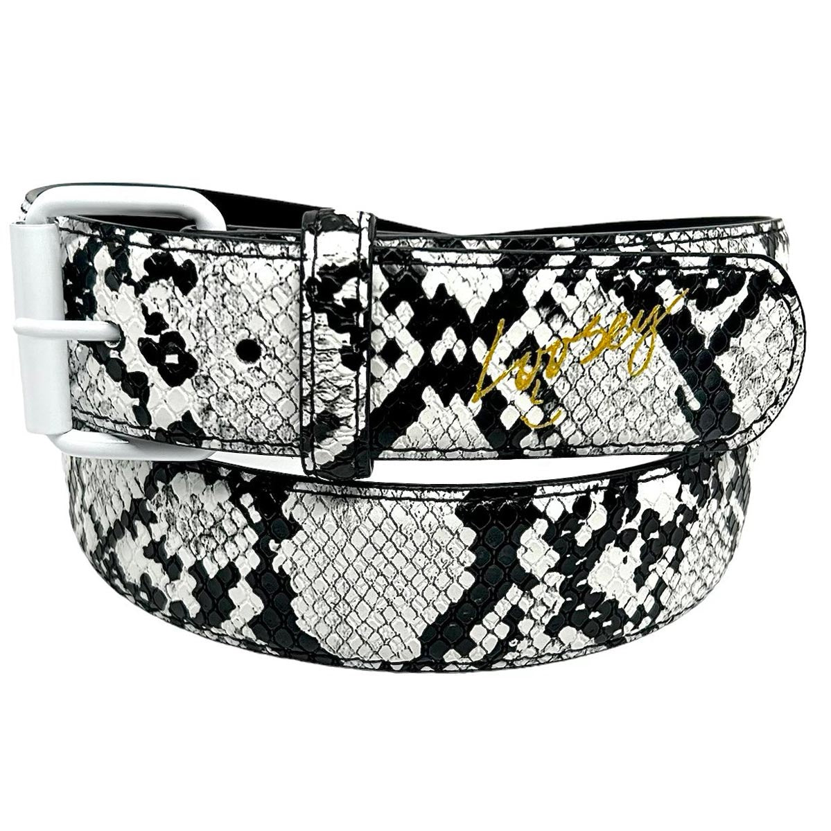 Loosey Slither Belt - White image 1