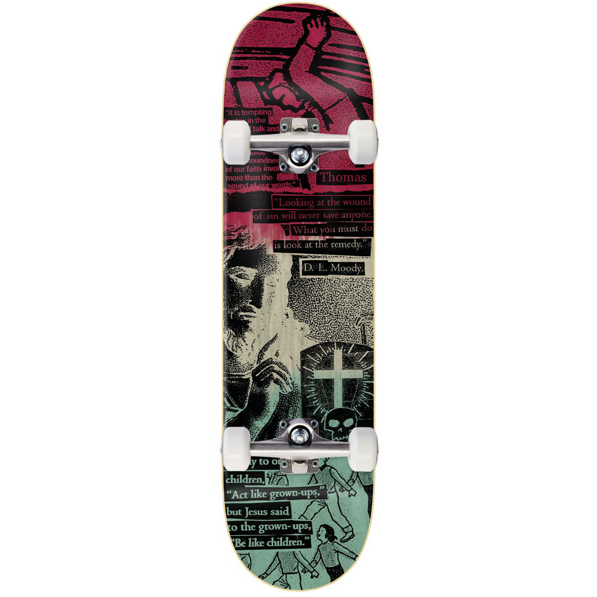 Zero Versus Thomas Skateboard Complete - 8.25