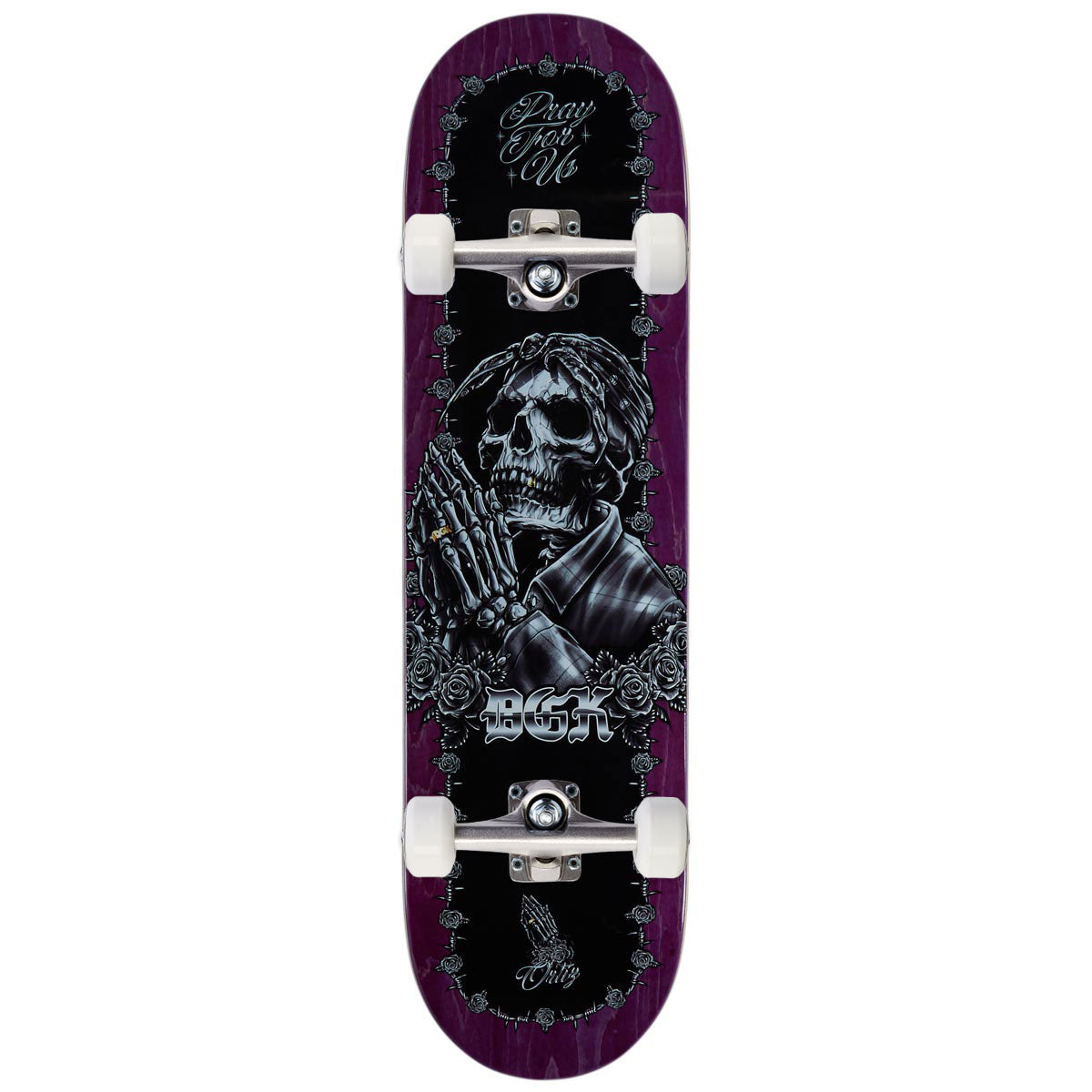 DGK Devoted Ortiz Skateboard Complete - 8.25