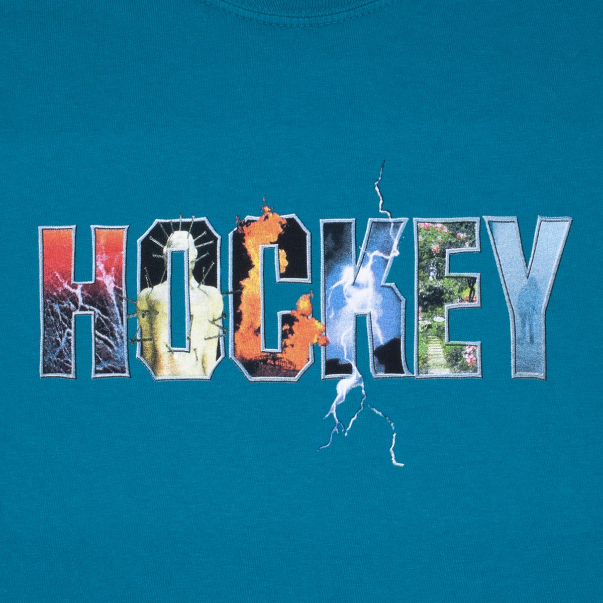 Hockey Daves Arena T-Shirt - Blue image 2