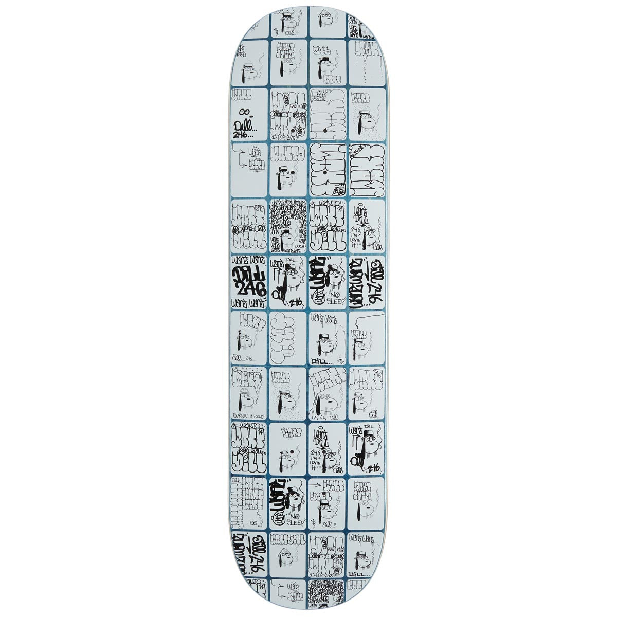 Fucking Awesome Dill Wanto Stickers 2024 Skateboard Deck - 8.18