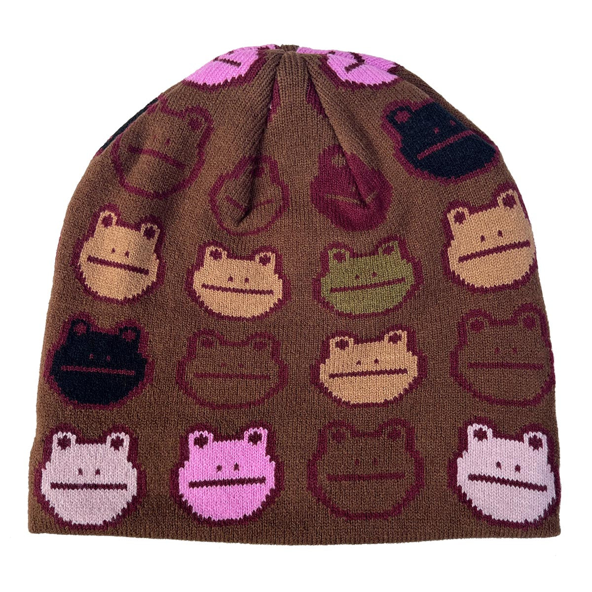 Frog Nation Beanie - Brown image 3