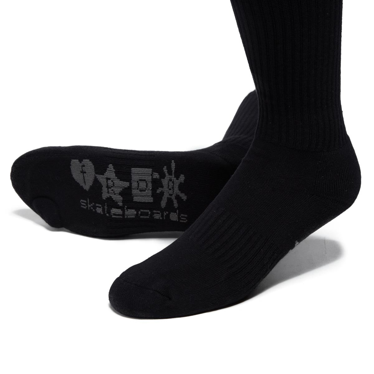 Frog Socks - Black image 2