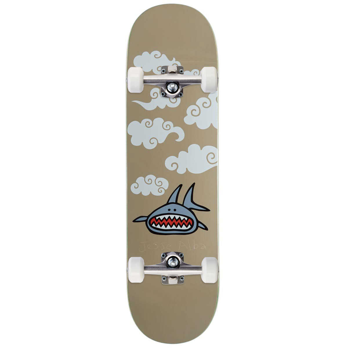 Frog Shark Jesse Alba Skateboard Complete - 8.380