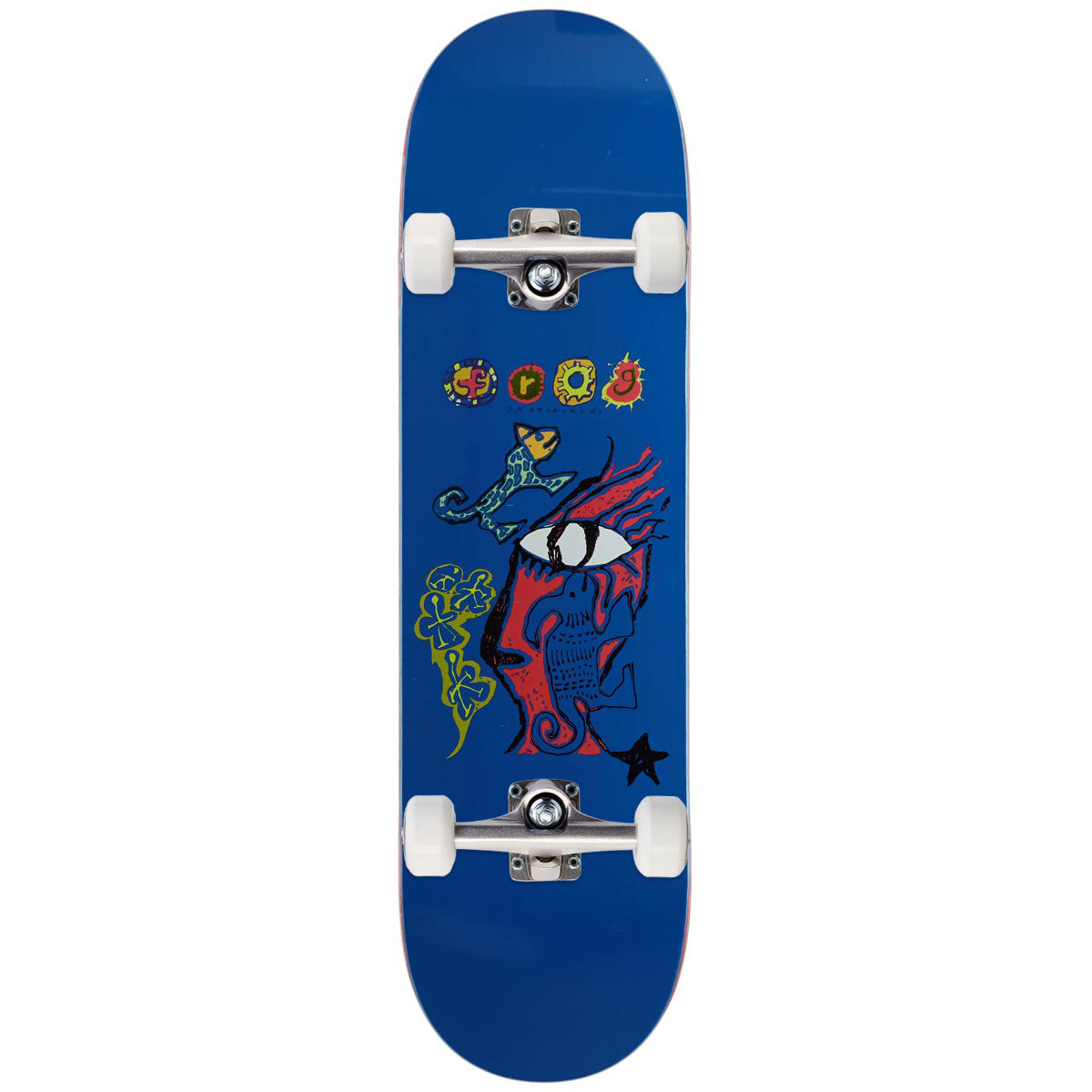 Frog Breath of Stars F24 Skateboard Complete - 8.50