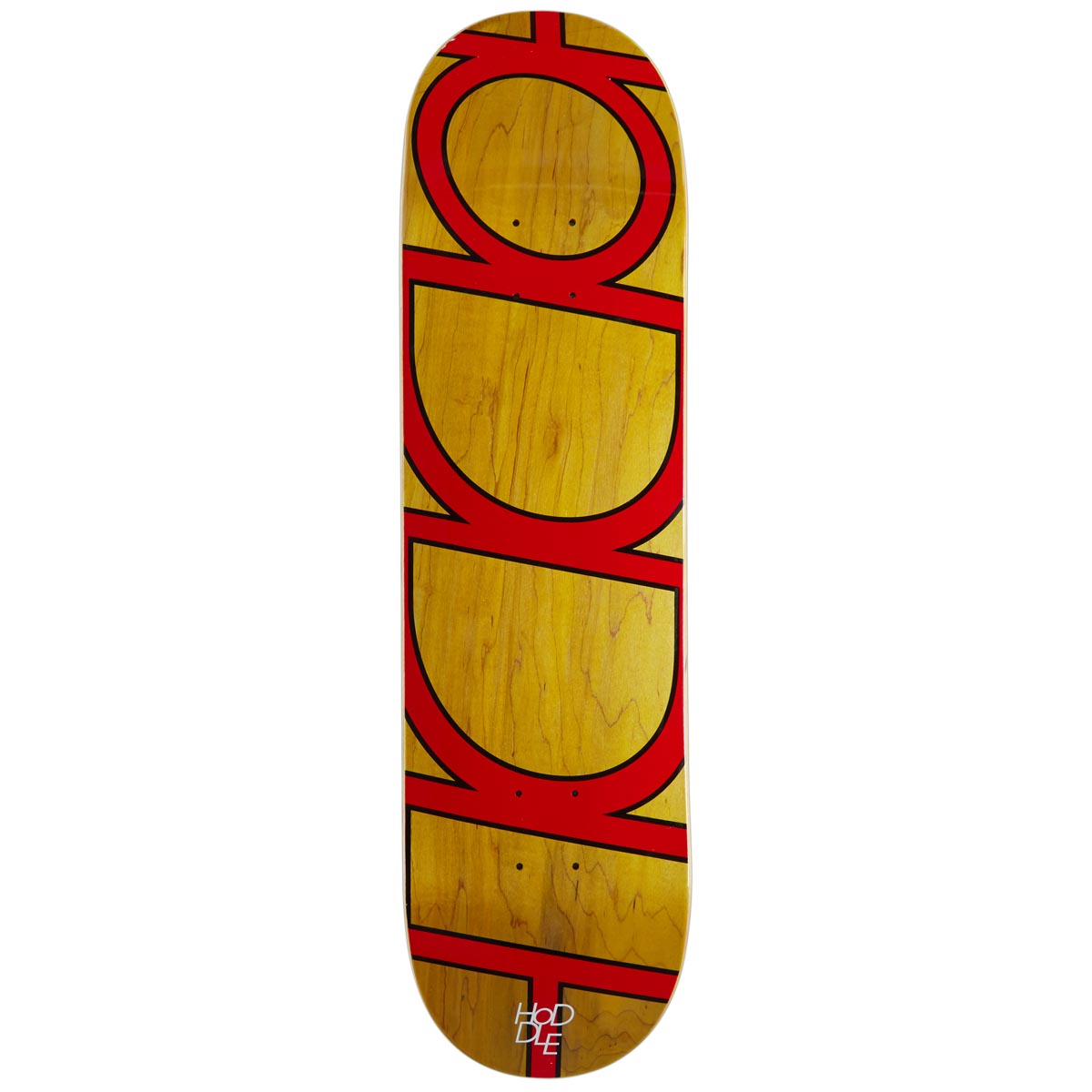 Hoddle Logo Woodgrain Skateboard Deck - 8.38