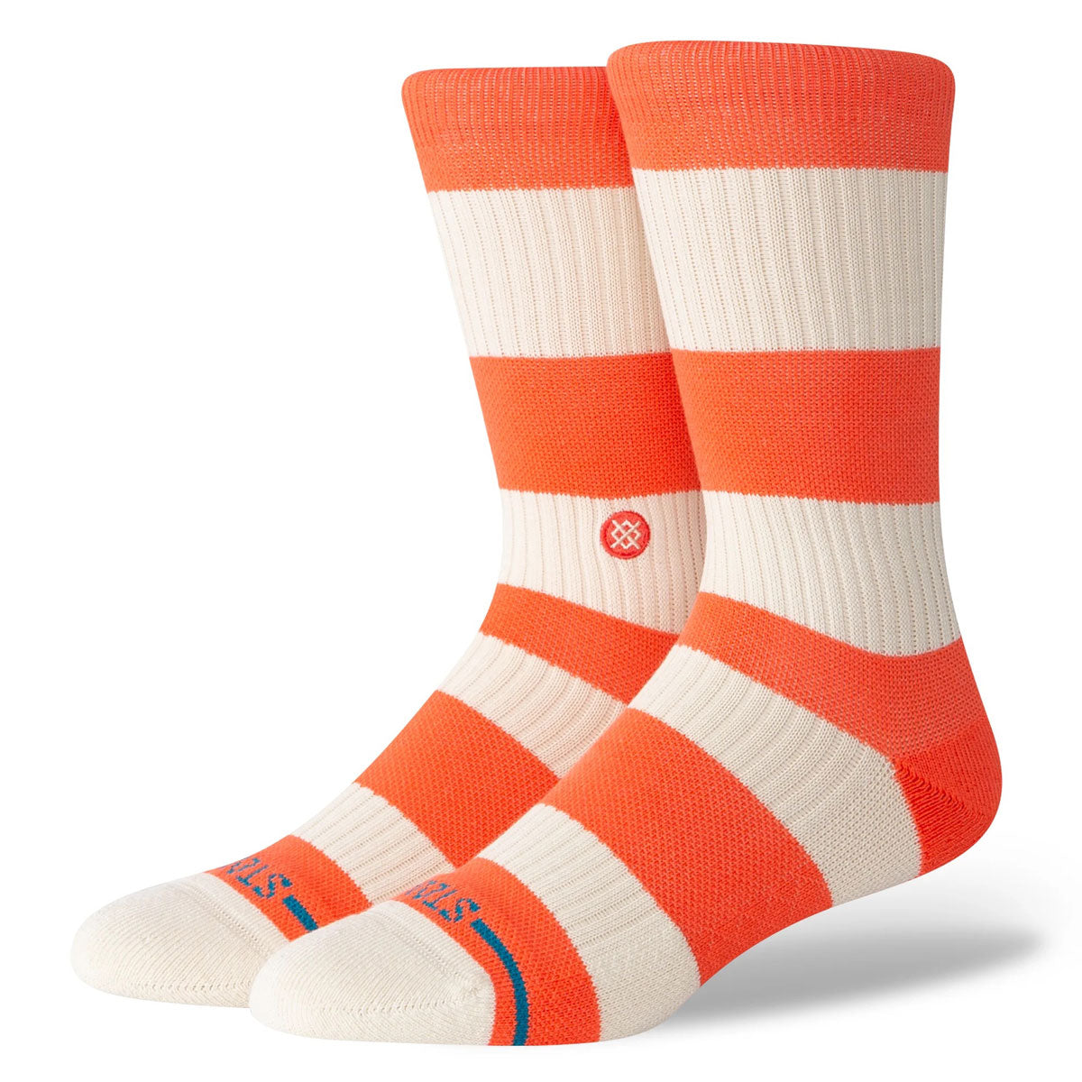 Stance Fred Crew Socks - Red image 1