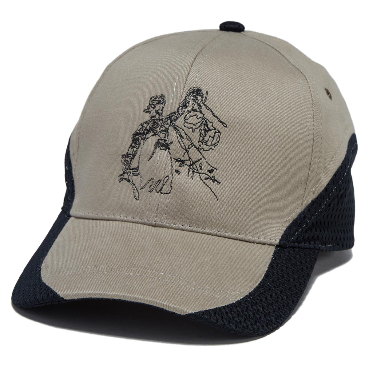 LO-RES Evander Hat - Khaki/Black image 1