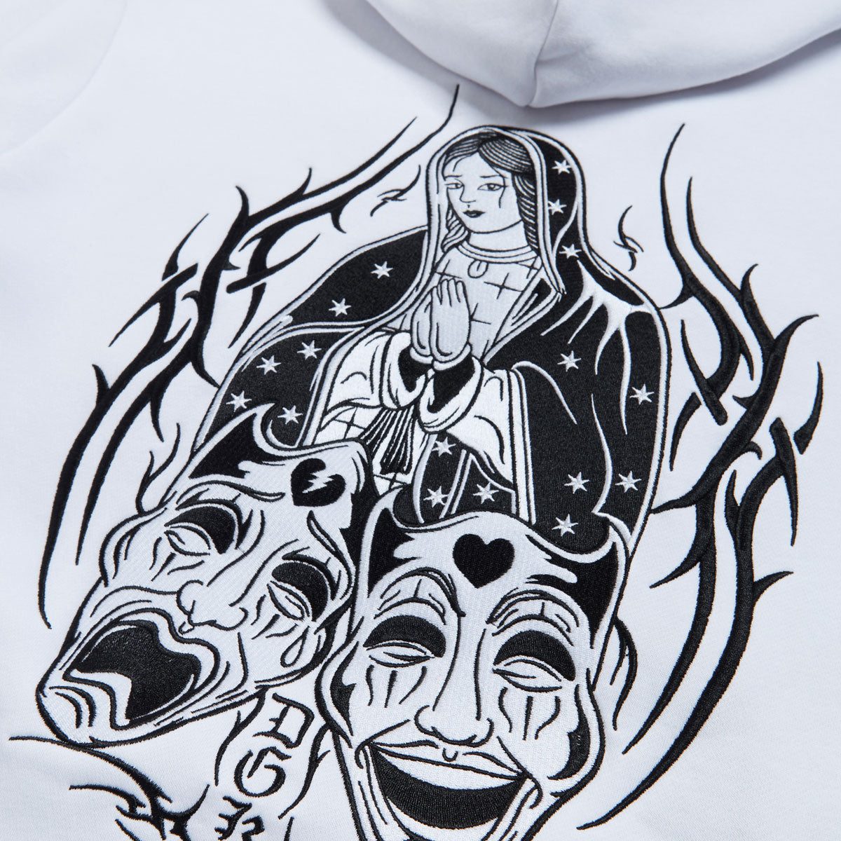 DGK Varrio Hoodie - White image 4