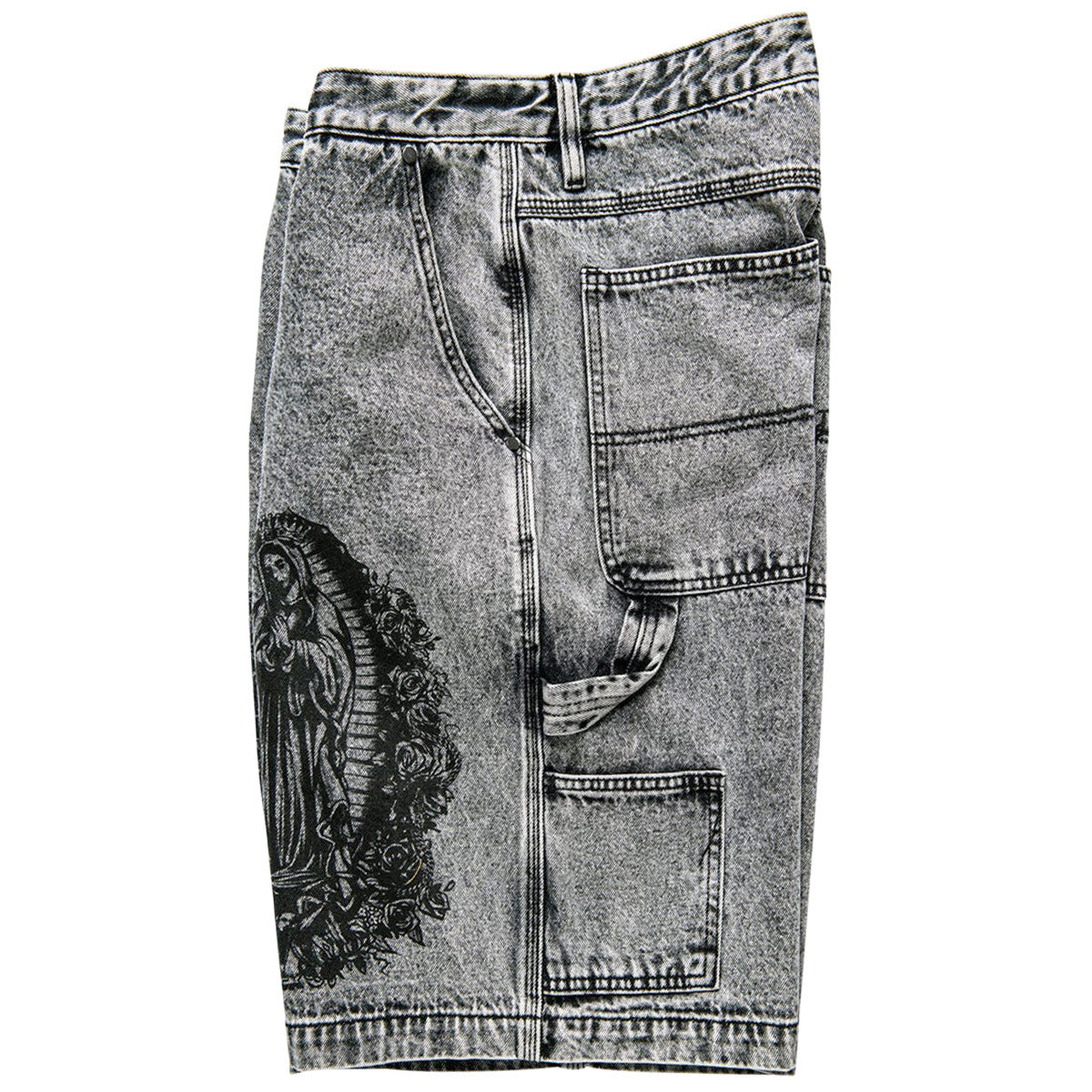 DGK Guadalupe Denim Shorts - Washed Black image 3