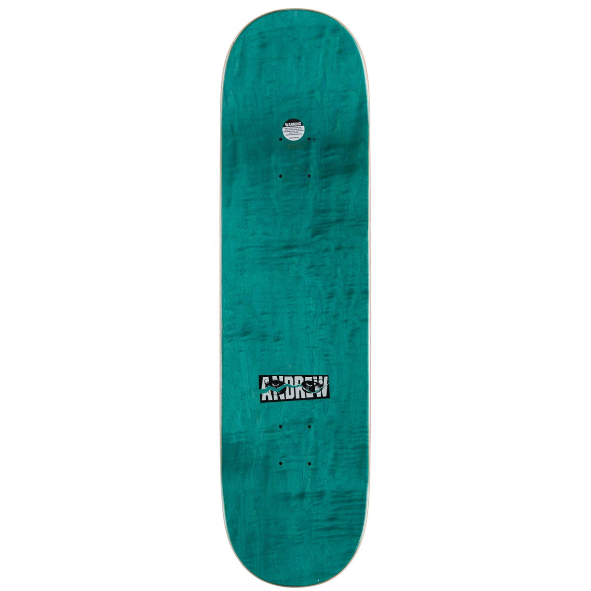 Hockey Hurt Temple Andrew Allen Skateboard Deck - 8.38