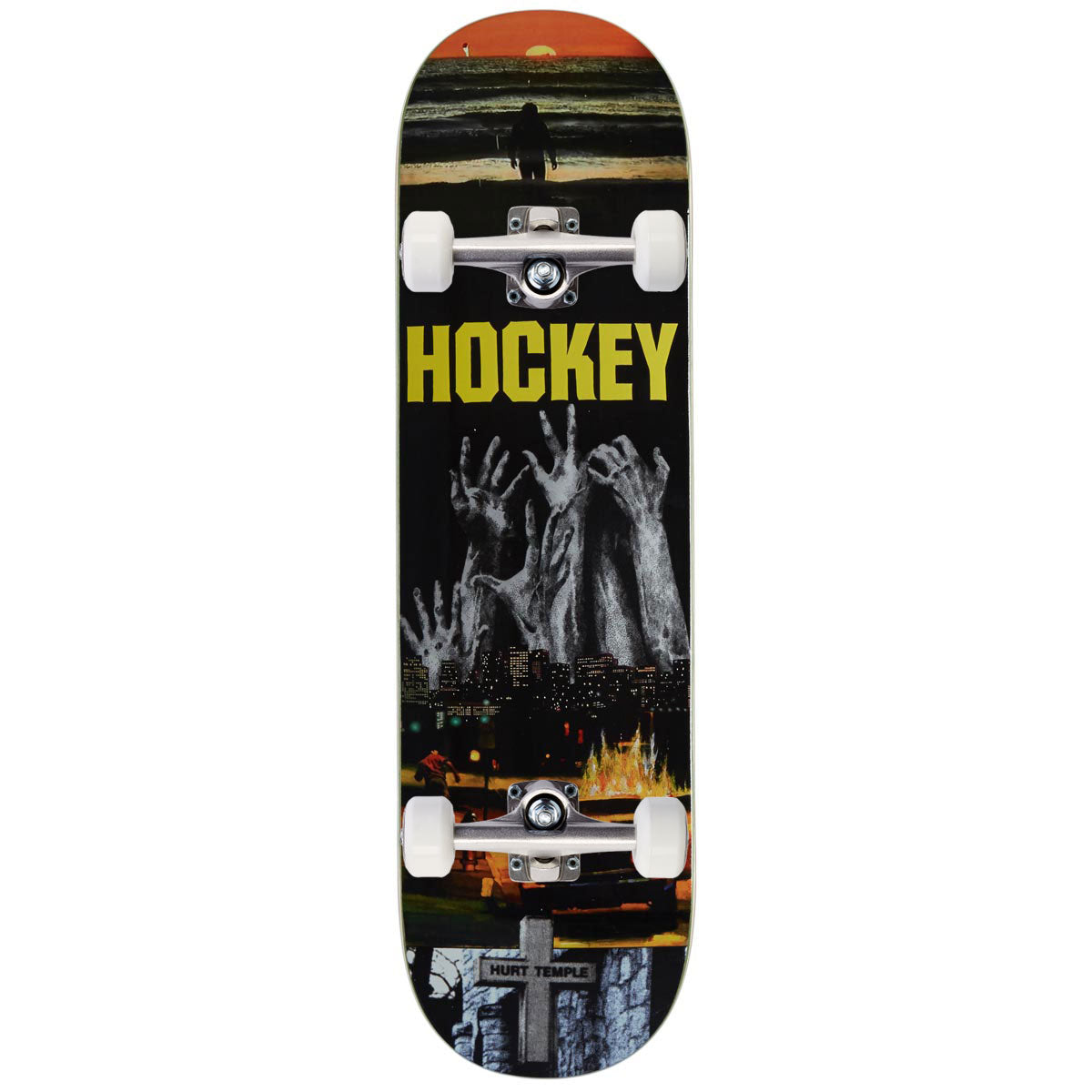 Hockey Hurt Temple Andrew Allen Skateboard Complete - 8.50