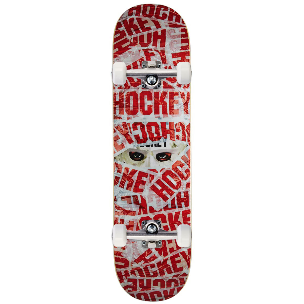 Hockey War All Over Shape 1 Skateboard Complete - 8.00