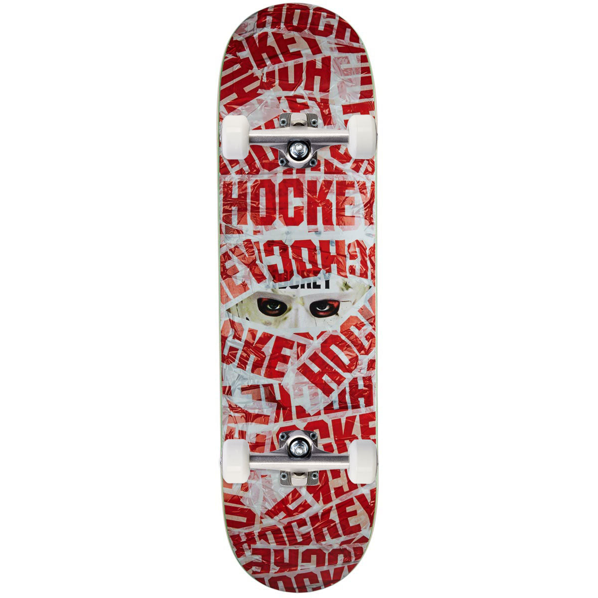 Hockey War All Over Shape 2 Skateboard Complete - 8.25