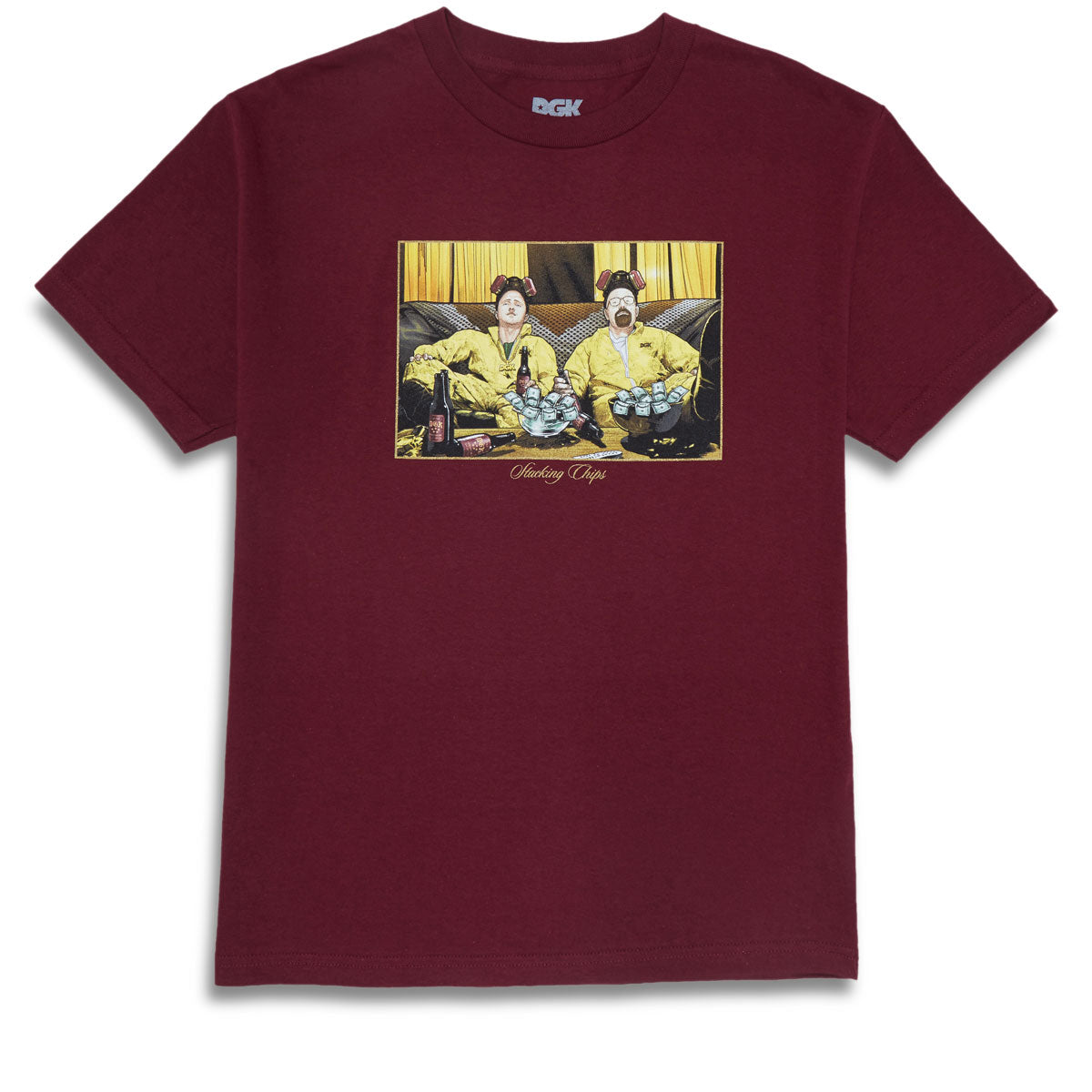 DGK Workload T-Shirt - Burgundy image 1