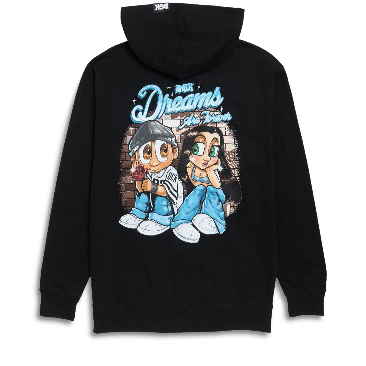 DGK Dreams Are Forever Hoodie - Black image 1