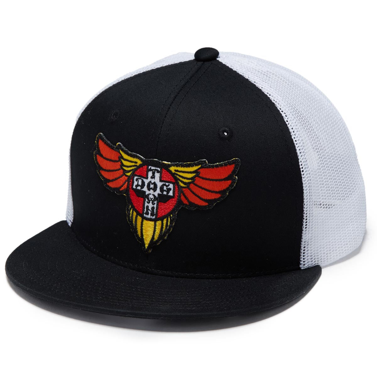 Dogtown Wings Mesh Hat - Black/White image 1