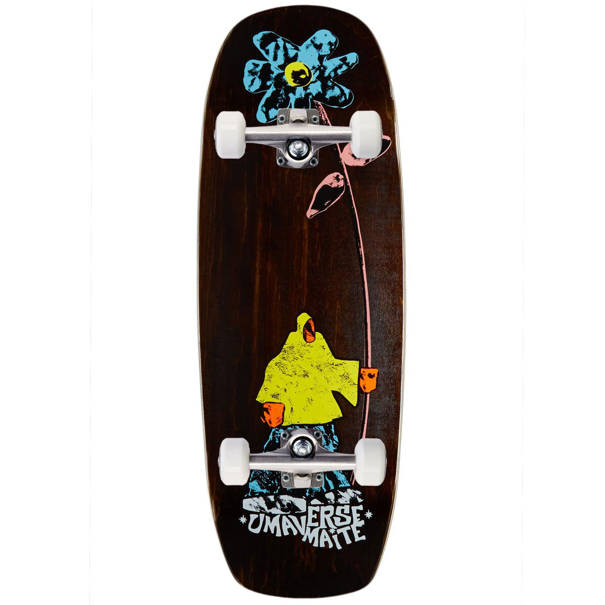 Umaverse Maite Floret On Broski Shape Skateboard Complete - 10.70